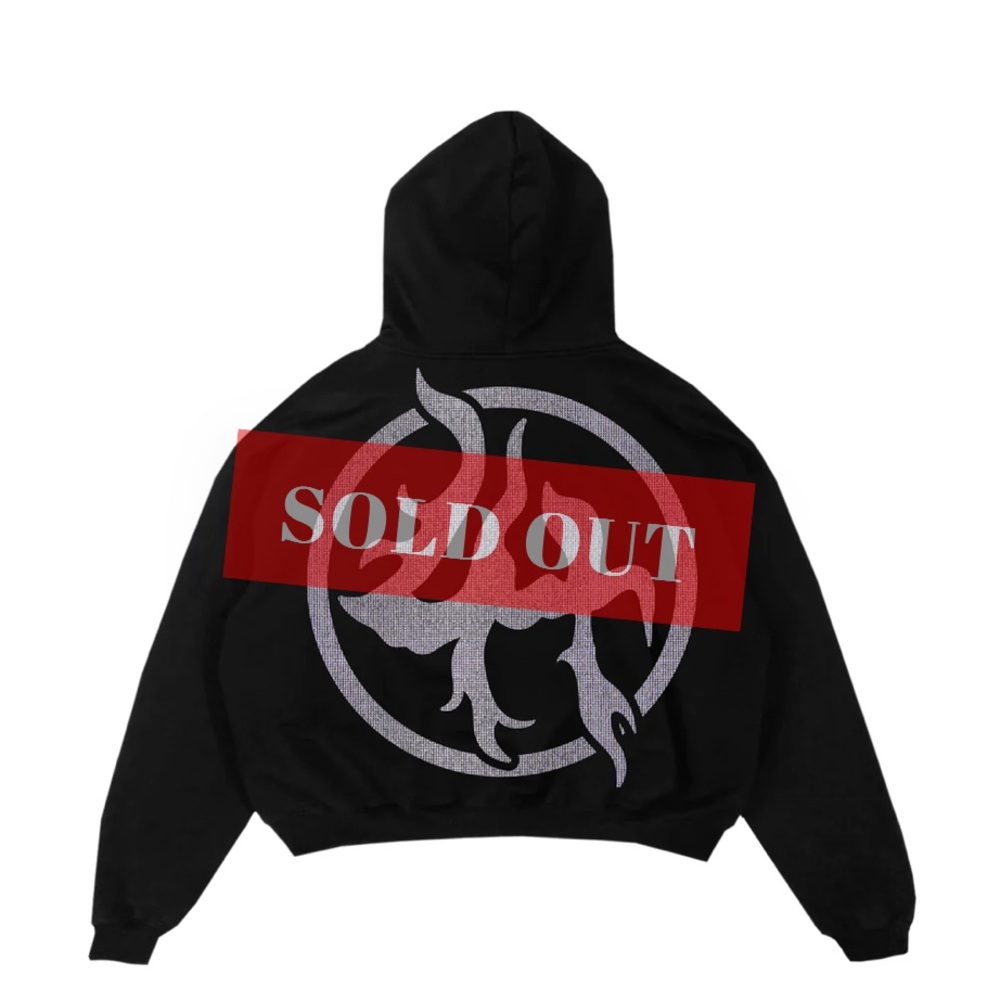 Black Classic Hoodie Sweatshirt